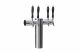 Avenue T-Pipe Tower, 10 Faucet in Polished Chrome