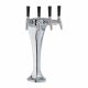 Cobra Tower for Century System, 3 Faucets in Polished Chrome
