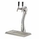Air-Cooled Beer Dispensing Kit - Lucky Tower, 1 Faucet in Polished Chrome