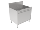 Storage Cabinet with Drainboard Top - 30